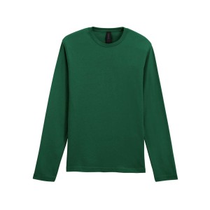 Gildan SoftStyle f�rfi hossz�ujj� p�l�, Fan Dark Green