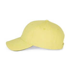 Kup Orlando 6 paneles sapka, Lemon Yellow/Dark Grey, U (sapka)