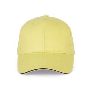 Kup Orlando 6 paneles sapka, Lemon Yellow/Dark Grey, U (sapka)