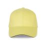Kup Orlando 6 paneles sapka, Lemon Yellow/Dark Grey, U