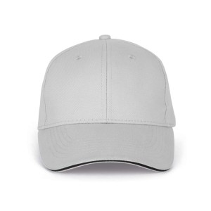 Kup Orlando 6 paneles sapka, Snow Grey/Dark Grey, U (sapka)