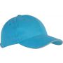 Kup Orlando 6 paneles sapka, Surf Blue/Light Grey, U