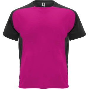 Roly Bugatti r�vid ujj� uniszex sportp�l�, Fuchsia, Black