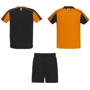 Roly Juve gyerek sport szett, orange, solid black